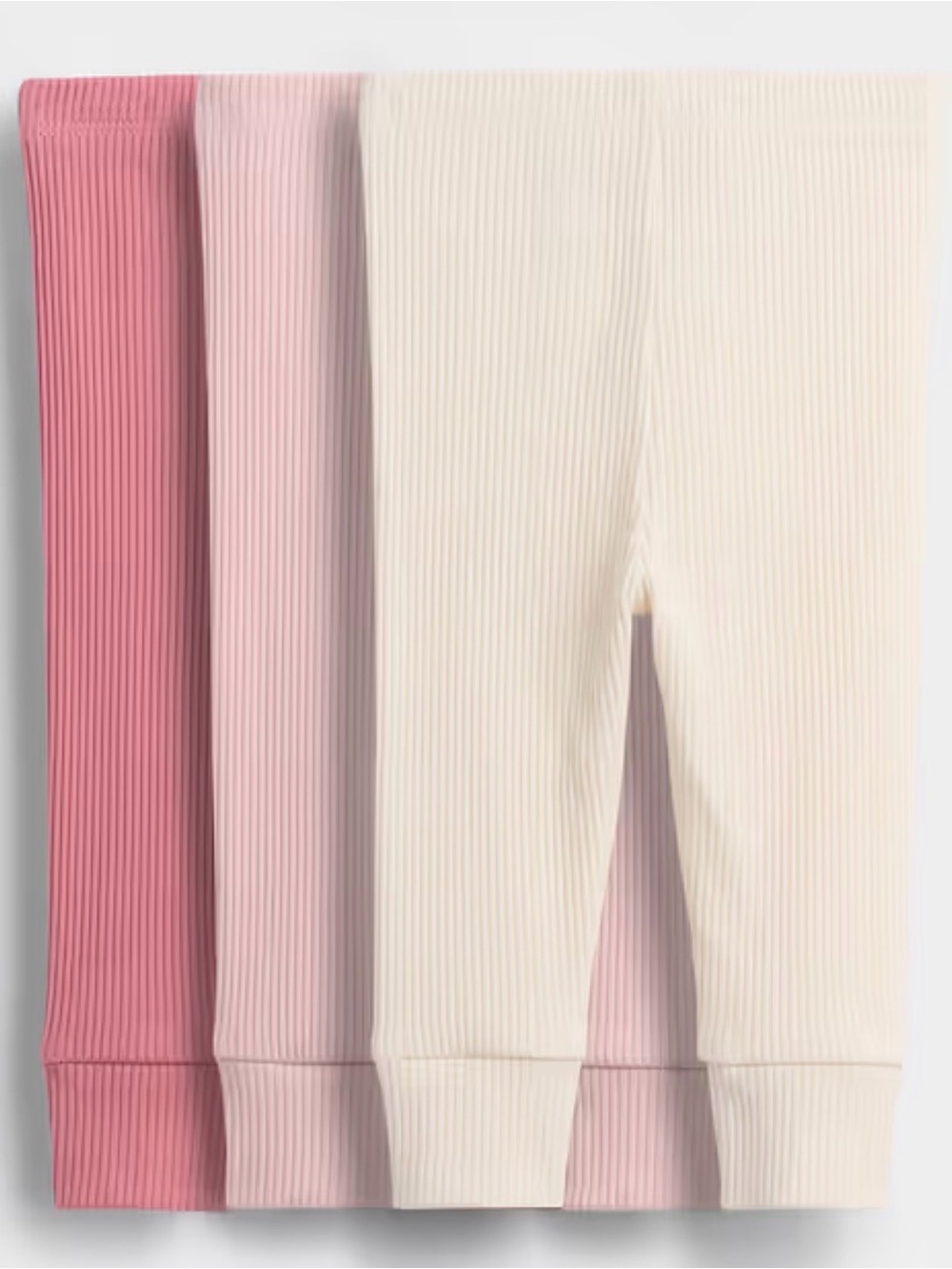 Gap baby first favorites Tinyrib pants 3 pack 18-24mo